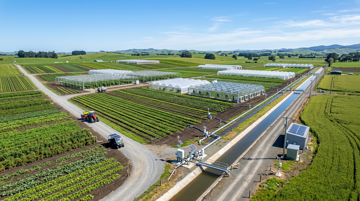 Smart Hydroponic & Agro-Tech Innovation Land